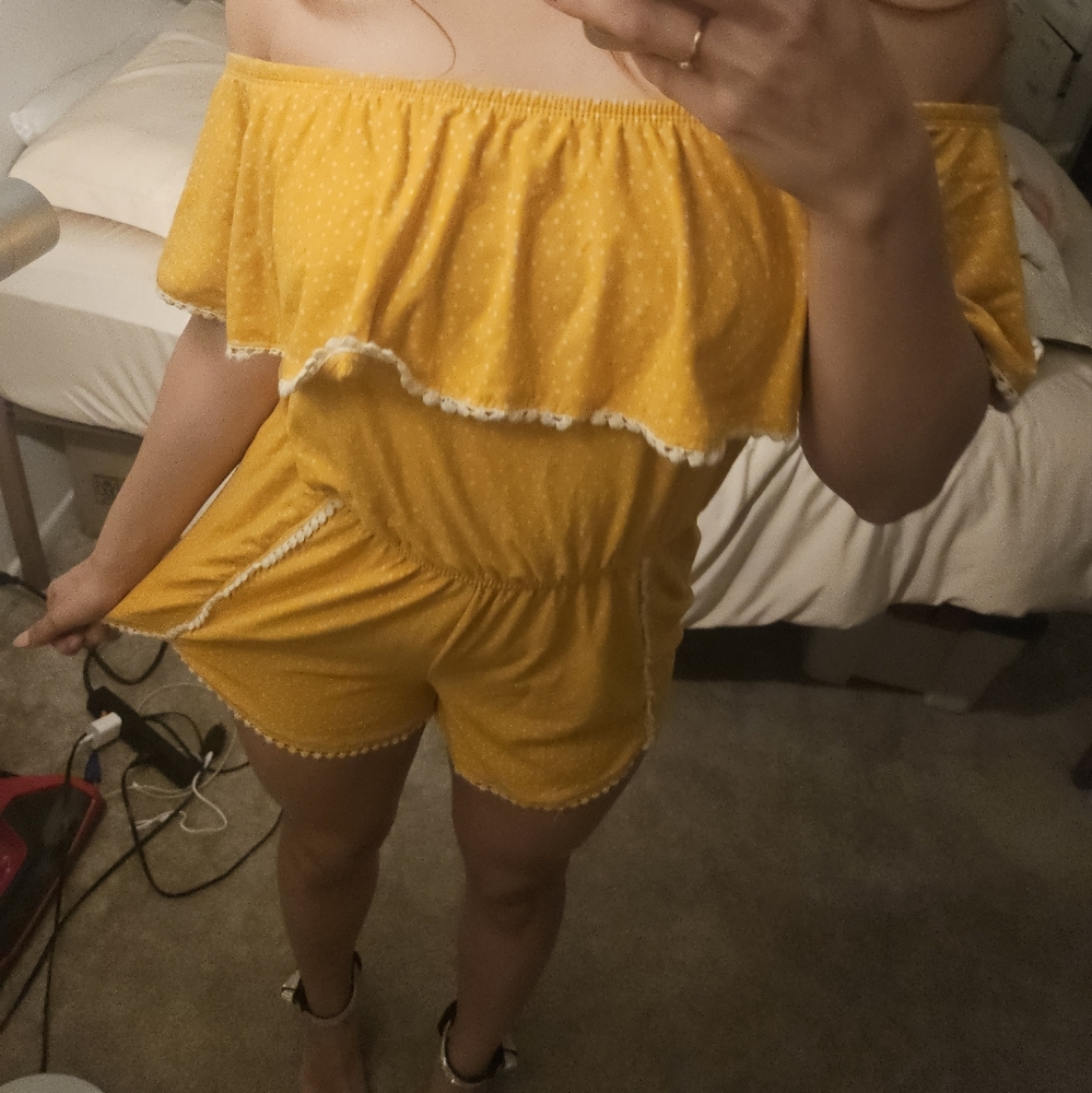 Yellow Romper